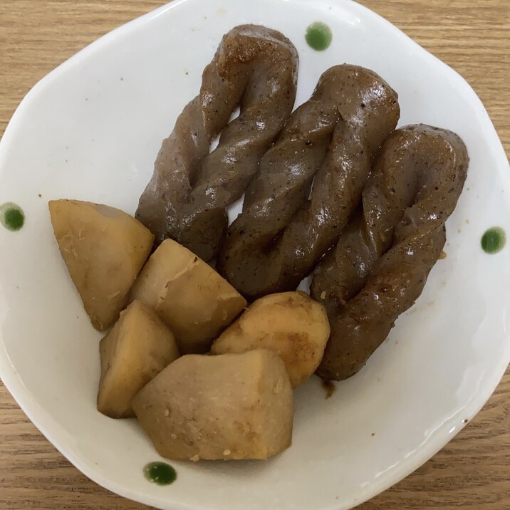 作り置きにも！簡単！里芋とこんにゃくの煮物